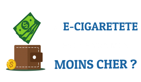 La e-cigarette est ce vraiment moins cher ?